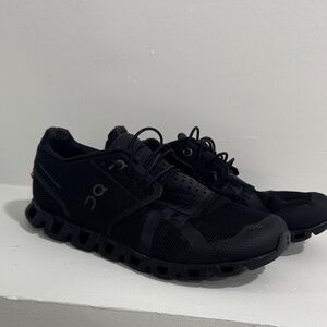 On Running Black Athletic Shoes